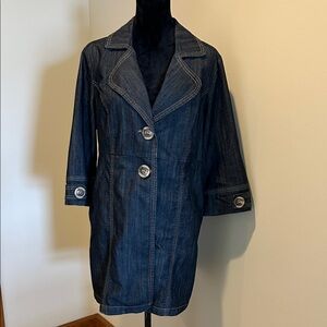 SWANK Dark Blue Jean Jacket